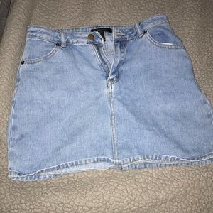 Forever 21 jean skirt